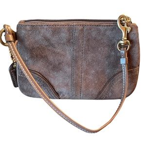 Coach Leather Wristlet